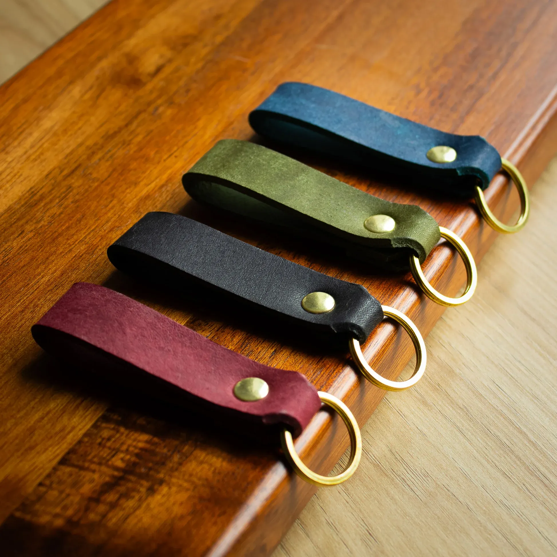 Leather Key Tag
